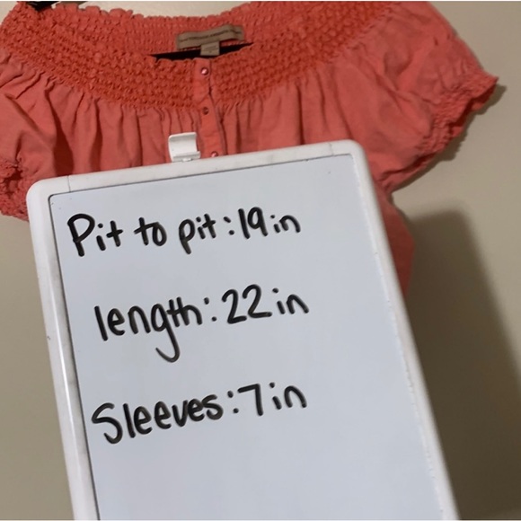 Vintage America Jeans Size S Off The Shoulder Peplum Blouse - Picture 5 of 5